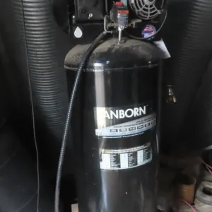 Sanborn Air Compressor, 3.7 HP, 60 Gallon