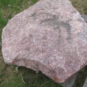 Large Quartz Rock, 36 x 42 x 9"