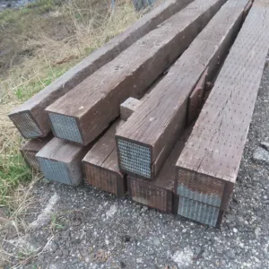 9 Timbers 9x8" x 9 FT, 5 Timbers 7x9"