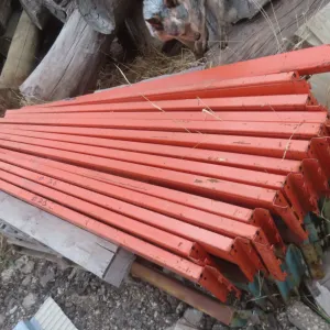 Pallet Racking - 26 Side Rails (8 FT) and 1 (10 FT)