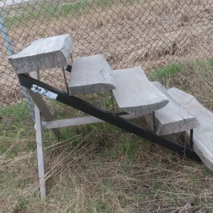 5-Step Stairs w/ Raw Edge, 41" High