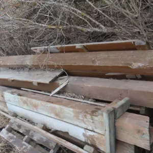 24 Treated Timbers 6x6" x 7-10 FT