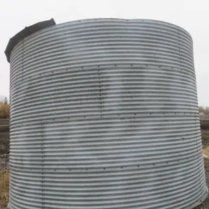 1350 Bushel Bin, No Roof - for Scrap or Project