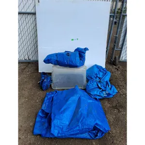 **Tarps Various Sizes As-Is Tote Included No Shipping