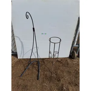 **(2) Metal Plant Stands No Shipping