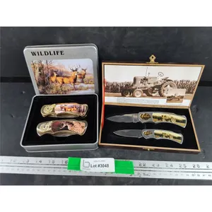 Vintage Themed Folding Pocket Knives
