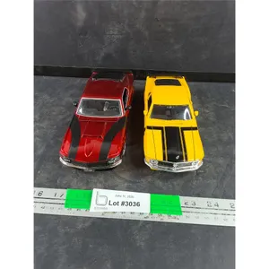 (2) Ford Mustang Toys