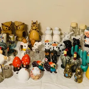 50+ Vintage Unique Salt and Pepper Shakers in Various Designs