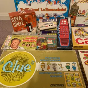 Vintage Board Games and Card Games