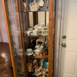 Vintage Decor Lot. Cabinet NOT included.