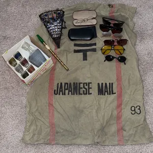 Collectibles With Japanese Mail Bag
