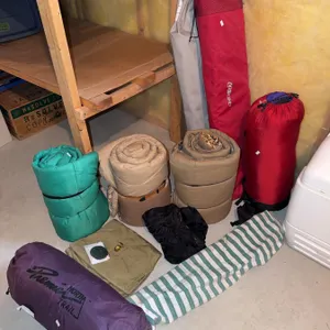 Family Camping Set: Bags, Tent, Hammock, and More