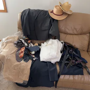 Men's Suits, Dress Shirts, Ties, Hats, Belts