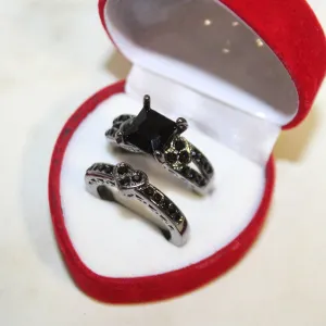 NEW 2PCS/SET RING SET SZ7