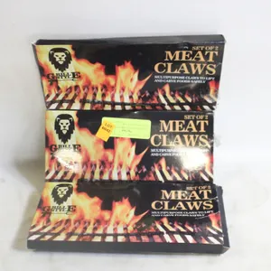 6 SET GRILL STYLE MEAT CLAWS MEAT SHREDDER FOR