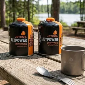 2 Jetboil Jetpower Fuel Canisters