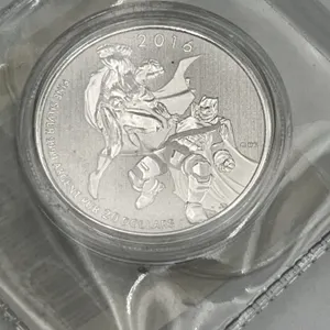 2016 $20 Silver Coin .999 Batman v Superman