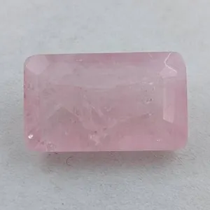 10.44 ct Certified Pink Morganite gemstone ($7,830 Appraisal)