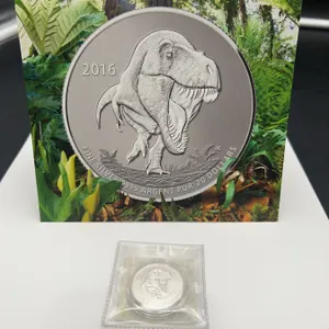 2016 $20 Silver Coin Tyrannosaurus Rex