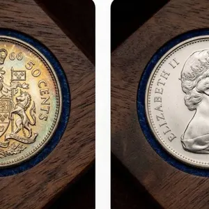 1966 Canada 50 Cent Silver half dollar