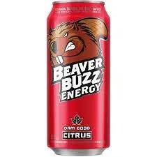Beaver Buzz Energy Citrus 9 x 473mL