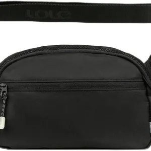 Lole Black Nylon Crossbody Bag