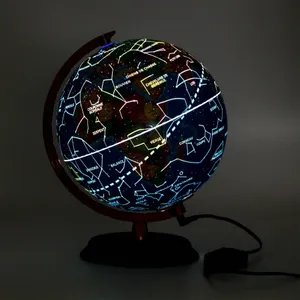 EXERZ 20CM Illuminated Constellation Globe