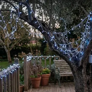 Fullbell 200 LED Blue Fairy String Lights 65.6ft