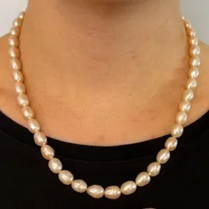 $200, SILVER FRESH WATER PEARL NECKALCE 16", retail value $200