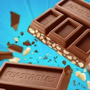 MrBeast Feastables Milk Crunch Chocolate Bars, 24 Count, 35g Each