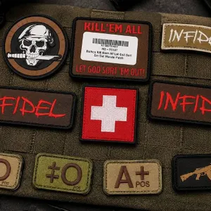 Lot of 10 Rothco Morale Patches