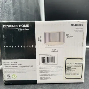 Eurofase LED Wall Sconce Chrome Wall Light