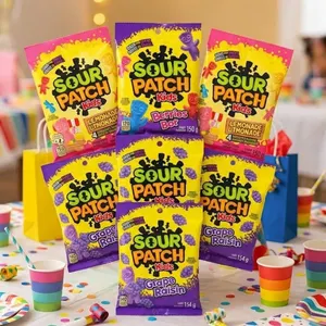 Lot of 7 - Sour Patch Kids Candy AssortedÂ  Packs