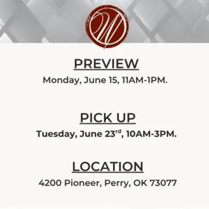 Preview & Pick Up Information