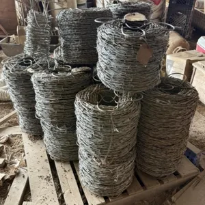 17+/- Rolls of Barbed Wire
