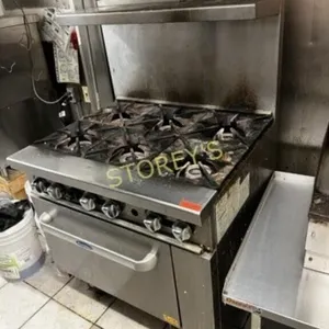 Cook Rite 6 Burner Gas Range