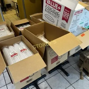 LG Qty of Asst Portion Cups & Lids