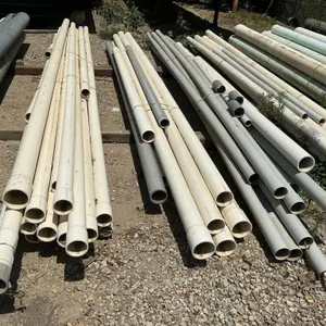 Assorted PVC Pipe Bundles and Sections