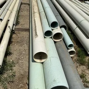 Large-Diameter PVC and Fiberglass Pipe Sections