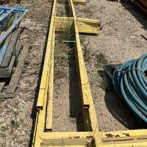 Yellow Steel Support Frames