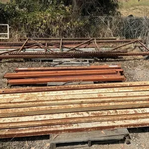 Assorted Steel Rack Components