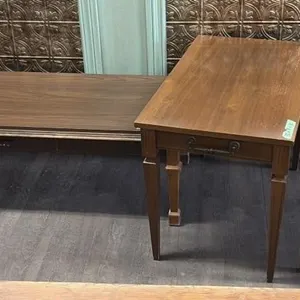 Vintage Wooden Coffee Table & End Tables