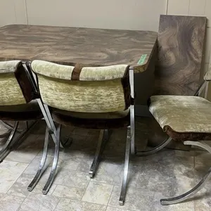 Vintage Dining Table with Leaf