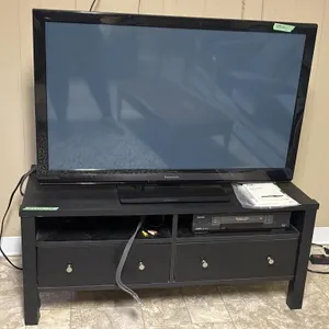 Panasonic 46" HD Plasma TV and TV Stand