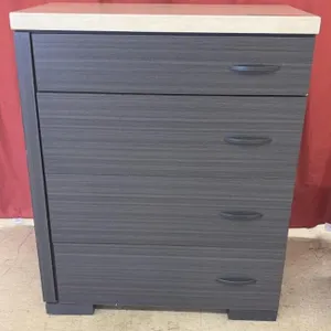 4 Drawer Dresser with Laminate Top with
