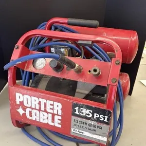 Porter Cable Air Compressor - In Working