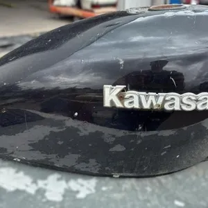 Vintage Kawasaki Motorcycle Fuel Tank. *LYS