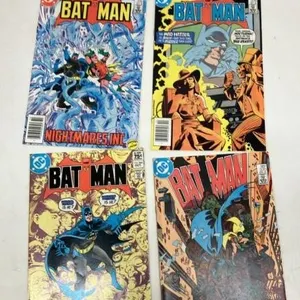 4 vintage comics