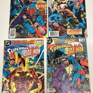 4 vintage comics