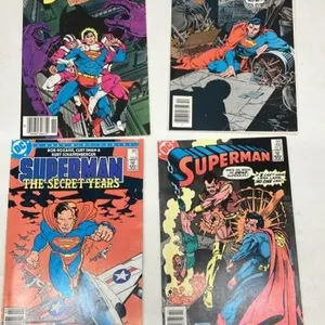 4 vintage comics